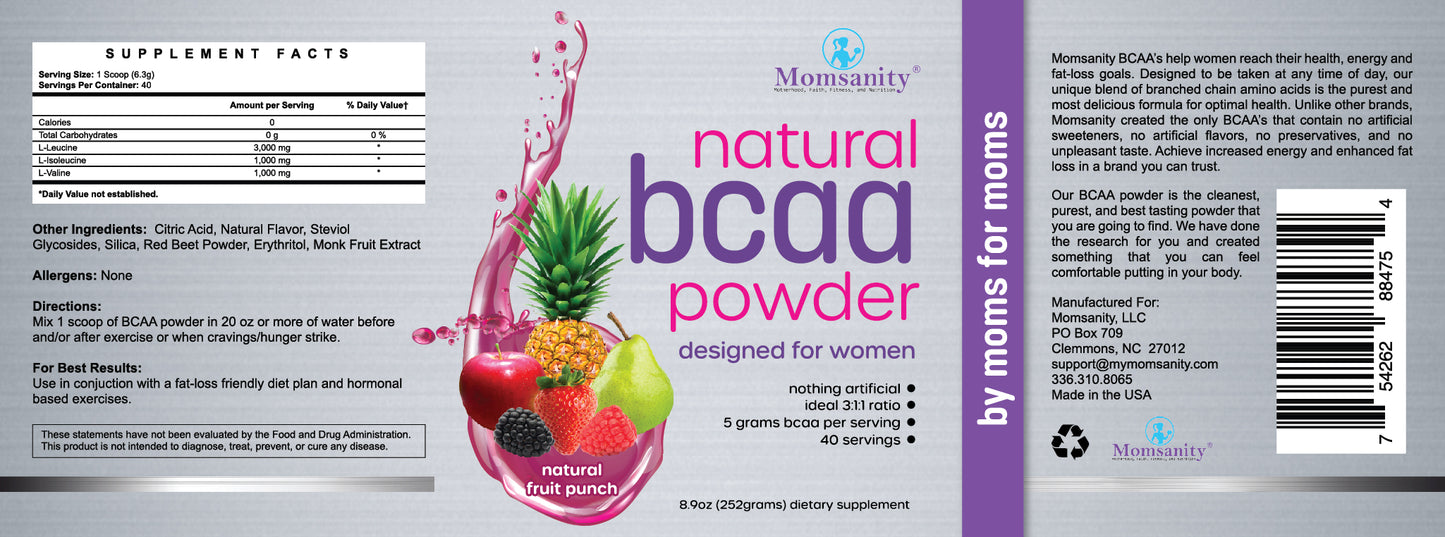 Mom Fuel and BCAA BUNDLE AND SAVE - Choose Your Flavors