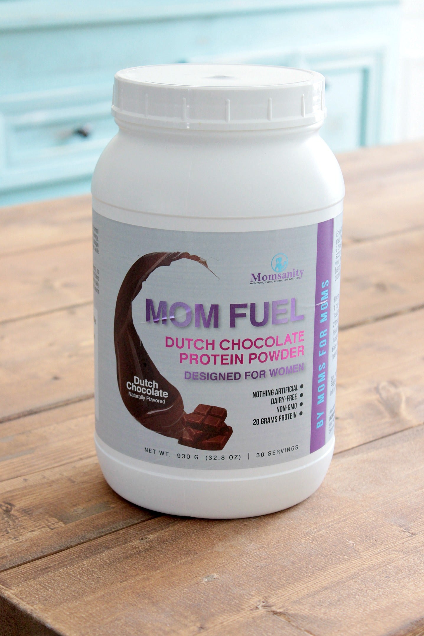Mom Fuel Protein Powder DUTCH CHOCOLATE