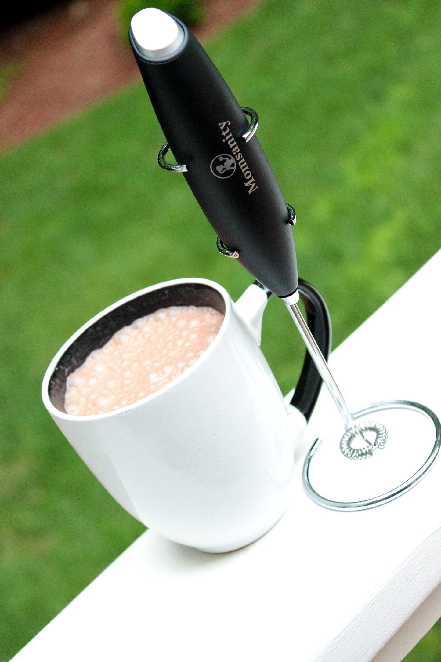 Handheld Power Frother and Stand